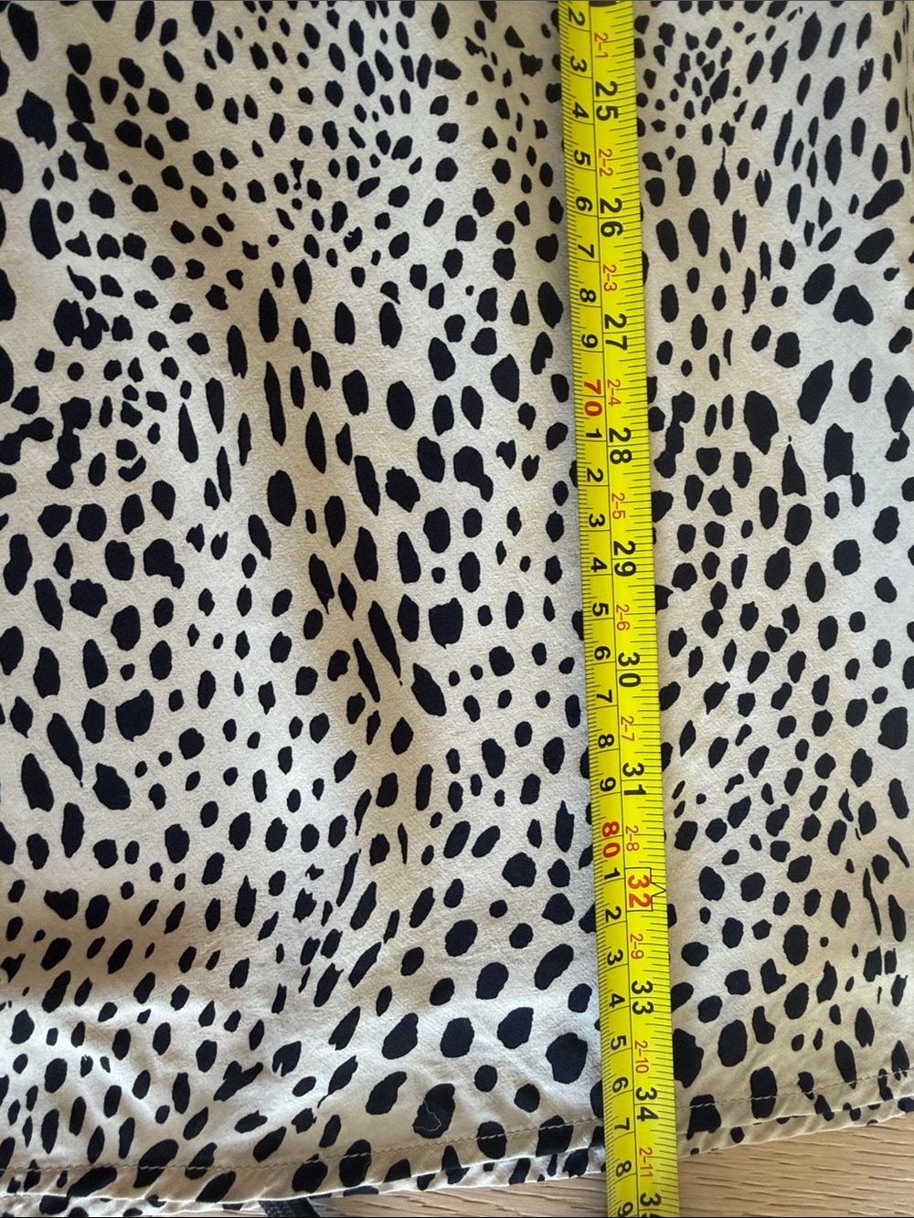 Gap Leopard Print Midi Skirt - Side Slit - Picture 8 of 8